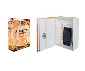 Arregui C9371 Caja De Caudales Camuflada Como Envase De Alimento, Multicolor, 137 X 188 X 68 Mm