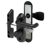 ARREGUI Duplex con Escudo MMT4724 | Sistema de Cierre para Puertas de Trasteros | Solución de Seguridad con Cerrojo Integrado, Escudo Antitaladro y Cilindro con 5 Llaves | para Puertas de 47 mm