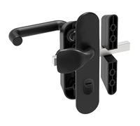 ARREGUI Duplex con Escudo MMT7224 | Sistema de Cierre para Puertas de Trasteros | Solución de Seguridad con Cerrojo Integrado, Escudo Antitaladro y Cilindro con 5 Llaves | para Puertas de 72 mm
