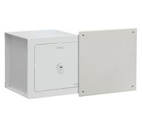 ARREGUI Elek Caja Fuerte Camuflada tras Tapa de Registro Eléctrico | Caja Fuerte Empotrable en Pared | Caja de Seguridad Camuflada | Caja Fuerte Invisible | Caja Secreta (5 L - 20 x 20 x 21cm)