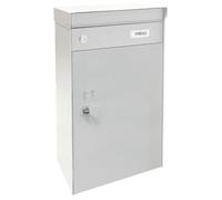 ARREGUI Frontpack Mail EP2211 Buzón de Correo y Paquetería | Buzón Individual de Acero para Correo Postal y Paquetería Grande | Buzón para Paquetes | Blanco