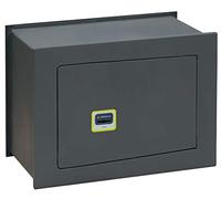 ARREGUI Ideal 10 281340 Caja fuerte de empotrar a pared con cerradura de llave, Caja de Seguridad para casa y negocio, fácil de usar, alto nivel de seguridad, 28 x 38 x 20 cm, 13 L