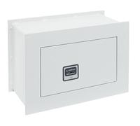 ARREGUI Ideal 5 271311 Caja Fuerte de Empotrar a Pared con Cerradura de Llave | Caja de Seguridad para Casa y Hogar | Fácil de Usar | 20 x 30 x 15 cm | 5 L