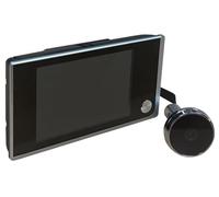 Arregui MD35JDP Mirilla Digital para Puerta con Pantalla LCD 3,5”, Cámara 2MP, Ángulo 120°, Instalación Sencilla, Imagen Nítida en Baja Luz, Compatible con Puertas 35-110 mm - Color Negro