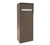 Arregui Multipack Base EP3108 buzón individual de acero para paquetería grande, buzón para paquetes, color óxido