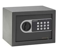ARREGUI Premier 16501-S0 Caja Fuerte de Acero con Cerradura Electrónica, Caja de Seguridad para Casa y Hogar, Teclado con Código Programable, con Llave de Emergencia, 17 x 23 x 17 cm, 4 L