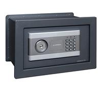 ARREGUI Stylo 19010W-S1 Caja fuerte de empotrar a pared con cerradura de llave y codigo | Caja de doble Seguridad para casa y hogar | Fácil de instalar | 21 x 32 x 20 cm | 8L