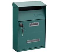 ARREGUI Up D-2006/V Buzón Exterior de Acero Tamaño S (Correo DIN A5) | Buzón de Pared Pequeño | Buzón de Correo con Ventanas de Visualización | Fácil de Instalar | Verde