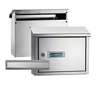 Arregui V4087 Pack Bocacartas y Recogecartas de Acero Inoxidable, tamaño M (DIN A4)