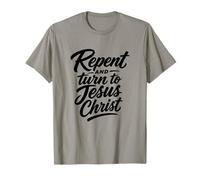 Arrepentirse y volverse a Jesucristo versículo de la Biblia Camiseta