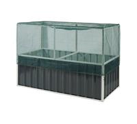 Arriate de altura alblasserdam con malla acero 174x90x118cm - antracita [en.casa]