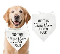 arricraft 1 pañuelo para perro, con diseño triangular ajustable y cómodo para mascotas, lavable, pañuelo de algodón para perros grandes, 78 x 39 cm