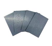 Arriettycraft Hojas de textura de arcilla polimérica de hongos, paquete de 4 unidades, 10 x 15 cm, corazones, hojas, conchas marinas, patrones de setas, 85 g, aretes de arcilla polimérica y