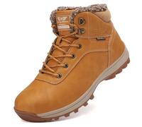 ARRIGO BELLO Botas Mujer Hombre Nieve Botines Invierno Cálido Zapatos Antideslizantes Forradas Boots fur Unisex 36-46(Amarillo,45)