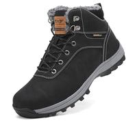 ARRIGO BELLO Botas Mujer Hombre Nieve Botines Invierno Cálido Zapatos Antideslizantes Forradas Boots fur Unisex 36-46(Negro,37)