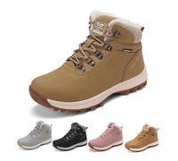 ARRIGO BELLO Botas Mujer Invierno Botines Nieve Antideslizante Calientes Trekking Outdoor Talla 36-41 (Marrón, 40)