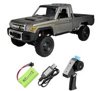 ARRIS 1/12 escala RC Crawler, MN-82S LC79 RTR RC Truck 4x4 Off Road Vehículos 2,4 GHz RC Modelo para adultos Hobby Juguetes (gris-MN82P)