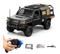 ARRIS 1/12 Escala RC Crawler, MN-82S LC79 RTR RC Truck 4x4 Off Road Vehículos 2.4GHz RC Modelo para Adultos Hobby Juguetes (Negro)