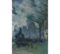 Arrival of the Normandy Train, Gare Saint-Lazare by Monet: (Journal, Notebook, Diary)