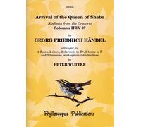 Arrival of the Queen of Sheba - Double Wind Quintet - Book