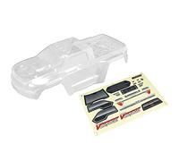 Arrma 1/10 Bodyshell with Decals, Clear : Granite, ARAC3328
