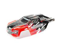 ARRMA-1/8 Painted Body with Decals, Red: Kraton 6S BLX Accesorios, Multicolor, Talla única (Horizon Hobby ARA406156)
