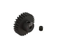ARRMA-28T 0.8Mod 1/8" Bore CNC Steel Piñón Engranaje Accesorio (Horizon Hobby ARA311090)