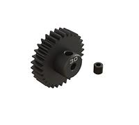 ARRMA-30T 0.8Mod 1/8" Bore CNC Steel Piñón Engranaje Accesorio (Horizon Hobby ARA311092)