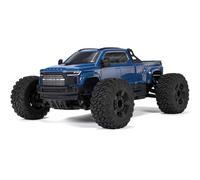 ARRMA Big Rock 223S BLX 1:10 4x4 RC Offroad Truck RTR, Motor sin escobillas, DSC, sin batería ni Cargador, Color Azul