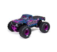 ARRMA Camión RC 1/10 Quake 223S 2WD RTR (batería y Cargador no incluidos) Monster Truck sin escobillas, Morado, ARA3537T3