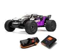 ARRMA Camión RC 1/10 VORTEKS 2wd Stadium Truck RTR con batería Inteligente y Cargador, Morado, ARA3205ST2