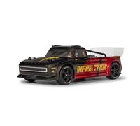 ARRMA Camión RC 1/8 Infraction 223S DSC 4X4 RTR sin escobillas All-Road Street Bash (batería Lipo y Cargador no incluidos), Negro/Rojo, ARA4315V4T2