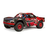 ARRMA Camión teledirigido 1/7 Mojave 6S V2 4WD BLX Desert Truck con compañía de Espectro (Listo para Correr), Rojo/Negro, ARA7604V2T2