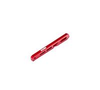 ARRMA Eje Central Trasero de Aluminio, 120 mm, Rojo: EXB