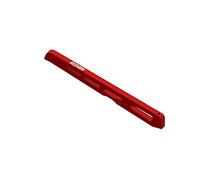 ARRMA Eje Central Trasero de Aluminio, 140 mm, Rojo: EXB