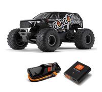 ARRMA Gorgon ARA3230SKT1 - Kit Listo para Montar para Camiones 2 Ruedas motrices MT 1/10 con batería y Cargador incluidos, Color Gris