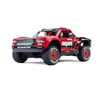 ARRMA- Mojave Grom Coche controlado por Radio, Color Rojo, 1/18 (Horizon Hobby ARA2104T1)