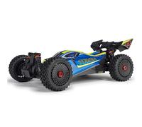ARRMA RC Car 1/8 Typhon 4X4 223S BLX BRUSHLESS Buggy RTR (batería y Cargador no incluidos) con DSC Azul/Amarillo, ARA4306V4T4