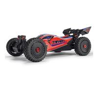 ARRMA RC Car 1/8 Typhon 4X4 223S BLX BRUSHLESS Buggy RTR (batería y Cargador no incluidos) con DSC Rojo/Azul, ARA4306V4T3