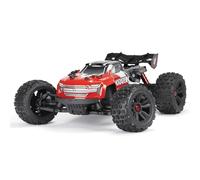 ARRMA RC Truck Kraton 4X4 4S BLX 1/10TH 4WD Speed Monster Truck RTR (batería y Cargador no incluidos), Rojo, ARA4408V2T3