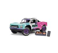 ARRMA RC Truck Mojave GROM 4X4 223S BLX - Camión desierto a pequeña escala RTR con DSC, batería y cargador incluidos, verde azulado, ARA2304ST1