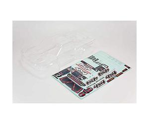 ARRMA Senton ARA402313 - Cuerpo Transparente de 4 x 4 con calcomanías y máscaras para Ventanas