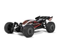 ARRMA - Tifón de Coche RC GROM 4x4 223S BLX sin escobillas para Cochecito RTR (batería y Cargador no incluidos) con DSC, Plata, ARA2306T1