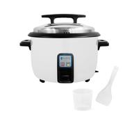 Royal Catering Arrocera Olla Para Arroz Olla de cocción de aluminio Carcasa de acero inoxidable 10 L Potencia: 1550 W