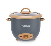Arrocera AROMA para 6 tazas (cocidas) con superficie de cerámica CoreCoat antiadherente sin PFAS (1,5 cuartos)