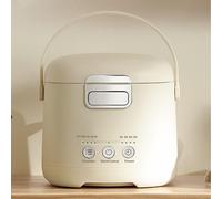 Arrocera de 1,2 L, Olla Interior Antiadherente Multifunción con 4 Modos de Cocción Preestablecidos, Temporizador de 12 Horas/función Para Mantener Caliente, Control Inteligente