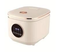Arrocera Eléctrica Multifunción 5L, 900W, Inteligente con Revestimiento Antiadherente, Cocción Automática, Ideal para 1-6 Personas, Color Beige, Don Feliz