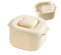 Arrocera para microondas - 1700 ml Vaporera Vapor Vapor para cocinar alimentos a través de un dispositivo de de presión - Para cocina, hogar, microondas, restaurante, pasta, fideos