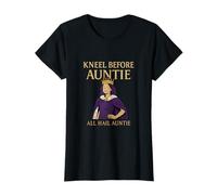 Arrodíllate Antes de la tía Royal Crown Family Novelty Camiseta
