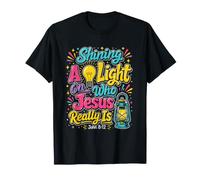 Arrojando una luz sobre quién es Jesús Realmente en la Escuela bíblica de Vacaciones Camiseta